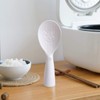 Fuxinghao 2 Pcs Rice Paddle，Non-Stick Rice Spoon, Stand-up Serving Rice