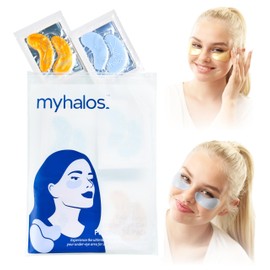 Under Eye Gel Patches - Eye Masks Skincare - 24 Under Eye Patches - Under Eye Masks for Puffy Eyes & Eye Masks for Dark Circles Eye Pads Duo - Eye Bags Remover Collagen Eye Patches for Puffy Eyes