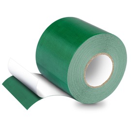 Hontaisheng Polyvinyl Chloride (PVC) Tarpaulin Tape, Repair Tape for Fabric Tarpaulins, Tarpaulin Patches, 10 m x 8 cm, for Truck Tarpaulin, Awning, Tent, Green