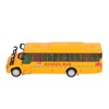 School Bus Model Yellow Die Casting Alloy Openable Door Realistic