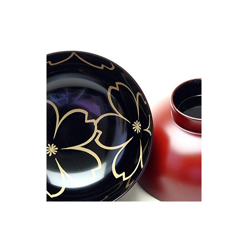 Kosei A-06 Echizen Lacquerware Echizen Lacquerware Bowl, Couple, Soup Bowl,
