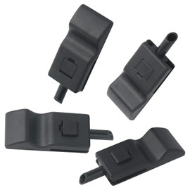 Door Locking Knob Tab Black(4 pcs) for Chevy GMC, Silverado Sierra