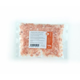 Himalayan Pink Salt Coarse Grade 100g - Natural & Unrefined Pink Salt from The Himalayas