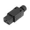 JORINDO IEC320 C19 AC Power Socket,Female Socket for The PDU