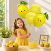 Lemon Foil Balloons 10Pcs Lemonade Balloons Set for Summer Party