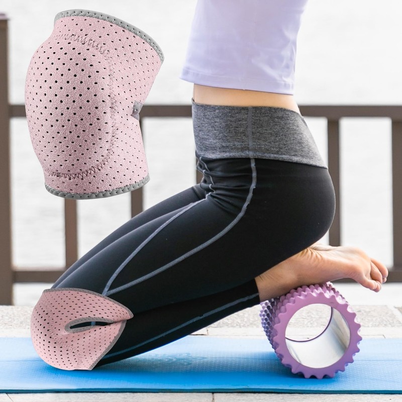 Knee Pads for Work & Sports - Thick Sponge Cushion,
