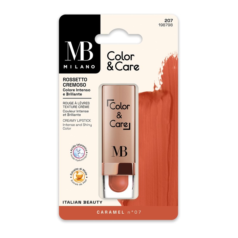 MB Milano - Lipstick - Color & Care - Caramel