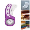 6pcs Purple Rotary Contour Cutter Set DIY Fabric Cutter Tools