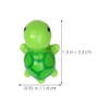ERINGOGO 25pcs Small Turtle Miniature Turtle Resin Animal Bulk Minifigure