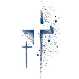 Nirbffo Large Lasting Cross Waterproof Temporary Tattoo Men and Women Cross Tattoos Sticker 10 Sheets 10x6CM