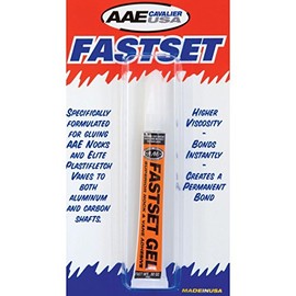 New Arizona Archery Glue Fastset Gel 3 Gram For Nocks & Vanes