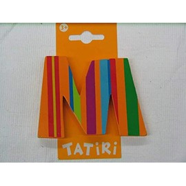 Trendhaus Trendhaus929082 Wooden Letter M, Multi-Color