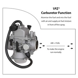 1PZ HX3-C01 Carburetor Carb Replacement for Honda 300 TRX300 FOURTRAX TRX300 FW FOURTRAX 1988-2000
