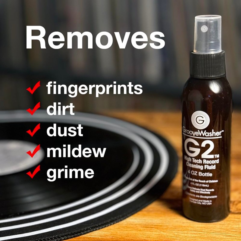 GrooveWasher Mondo Record & Stylus Care System | 9-in-1 Record