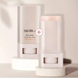 sums37 숨37도 선 어웨이 벨벳 선스틱 18g (2개)/끈적임No 요철 모공 커버 선케어 SUM37° Sun Away Velvet Sun Stick 18g (2 pcs) / No Stickiness, Pore Cover Sun Care