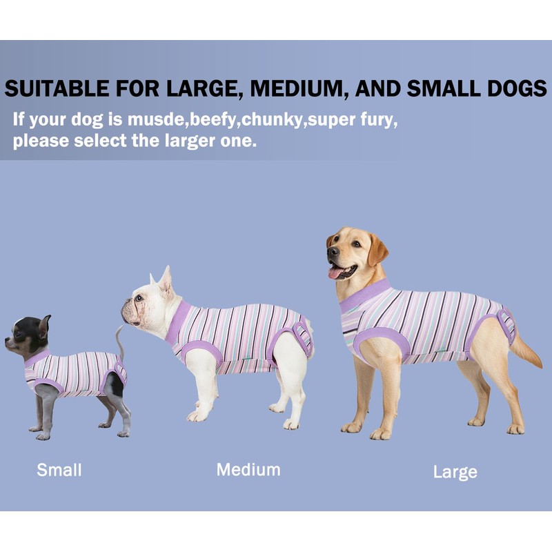 Sebidtco Dog Surgery Recovery Suit for Female Spay Post Surgery,Soft