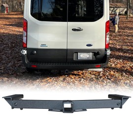 Trailer Hitch Black Steel Compatible with 1991-2025 Ford F150 F250 F350 w/2” Hitch Receiver