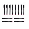 DirectGlow Invisible UV Blacklight Reactive Pen Ink Marker (Red, 12