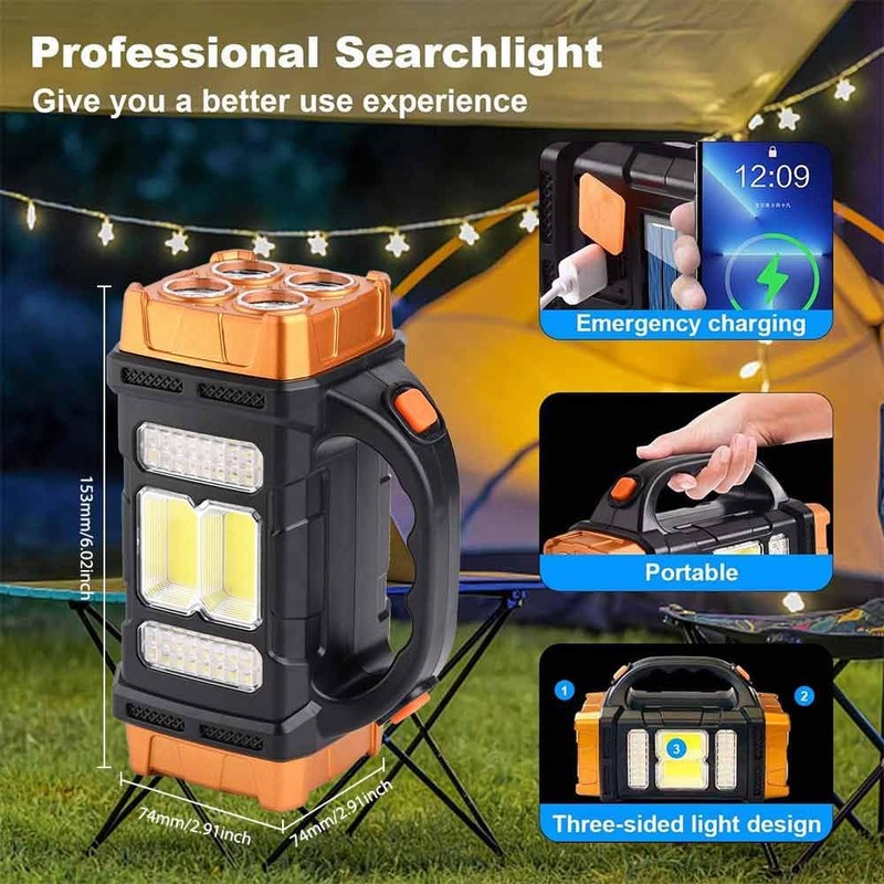 sallbris Premium High Lumens LED Work Light – Multipurpose Flashlight
