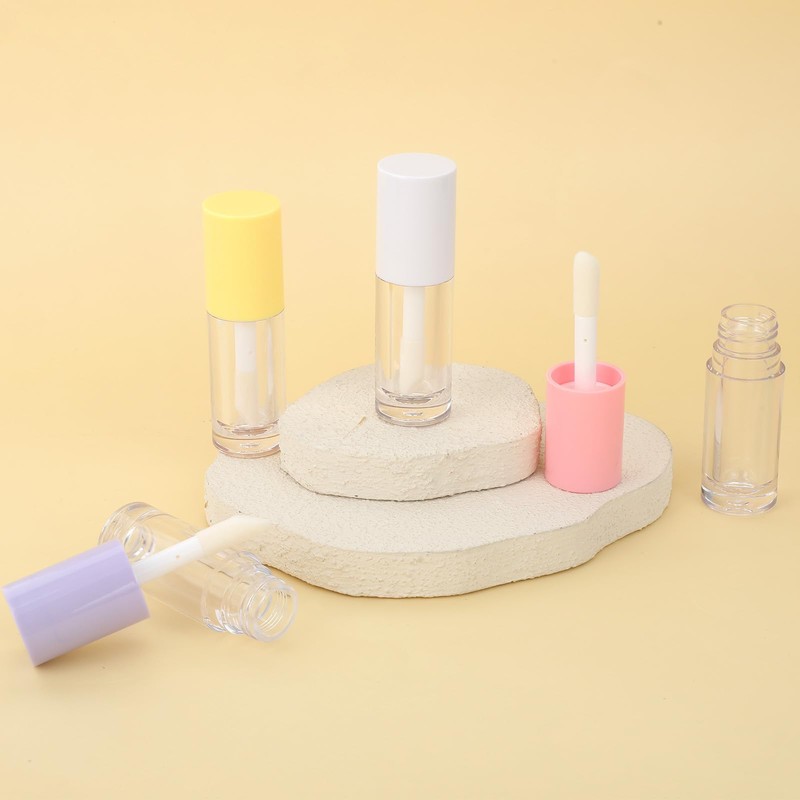 4Pcs Lip Gloss Tubes, 6ml Empty Lip Gloss Tubes with