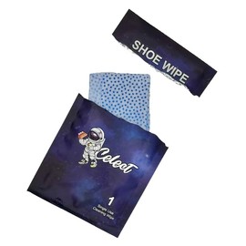 CELECT Shoe Cleaner Wipes – Effectively Removes Scuffs and Dirt Buildup. Each box includes 30 wipes.