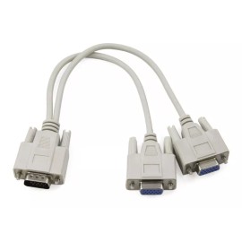 EGTMA Cable Divisor Vga Video Splitter 2 Monitores A La Vez