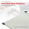 Reliapart Inner Door Glass Left and Right Hand Bottom Retainers
