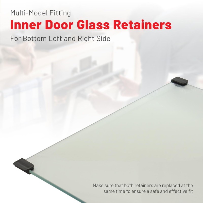 Reliapart Inner Door Glass Left and Right Hand Bottom Retainers