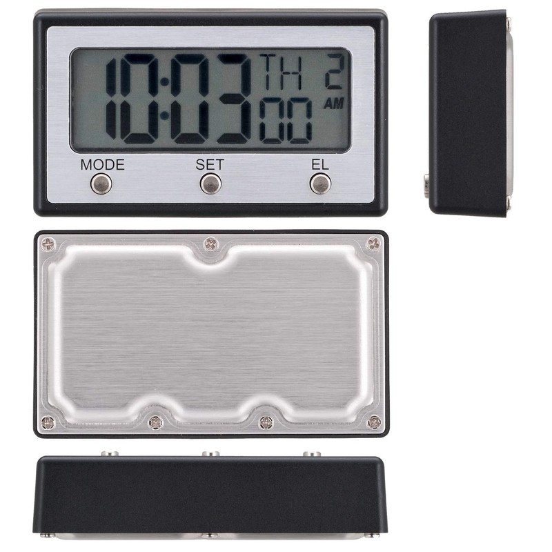 Daytona 15132 Motorcycle Clock, Dustproof/Waterproof, Backlight