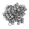 50Pcs M8 Female Thread Coupling Nut Rugged Stainless Steel Maintenance