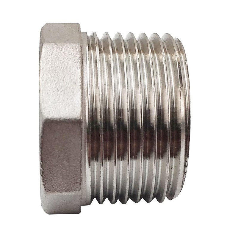 LOZOME 1" Male x 1/2" Female Thread Reducer Bushing Pipe