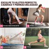 Resistance Bands Set with Ankle Straps, Glutes Workout Equipment, Ankle