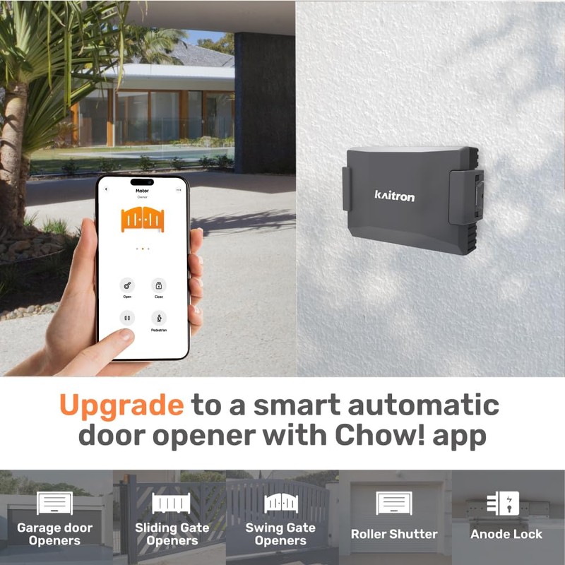 TMT ChowBOX, IP56 Waterproof AIoT Remote Control Box for Gate