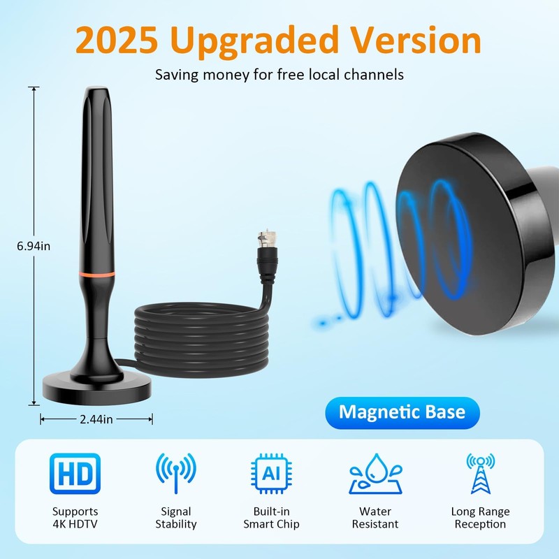 Digital TV Antenna for Smart Tv Indoor Antenna for Tv