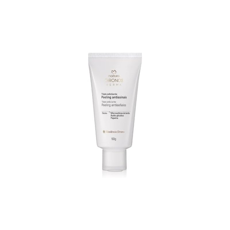 NATURA CHRONOS Triple Exfoliante Peeling Antiseñales. 50g.