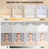 KEDAO Nail Light for Desk Half Moon Light for Nail