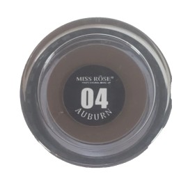 Miss Rose 3x Miss Rose Professional Makeup - 04 Auburn Dark Brown Eyebrow Cream