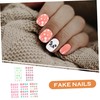 Beavorty Children's Nails Set 120pcs Fake Nails Kit for Kids