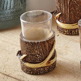 BLACK FOREST DECOR Buck Mountain Antler Tumbler