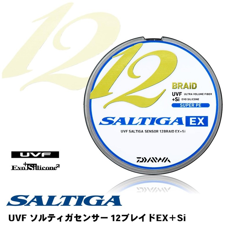 Daiwa PE Line UVF Soltiga Sensor X12EX + Si No.