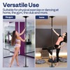 VIVOHOME 45mm Portable Spinning Dance Stripping Pole for Home Fitness