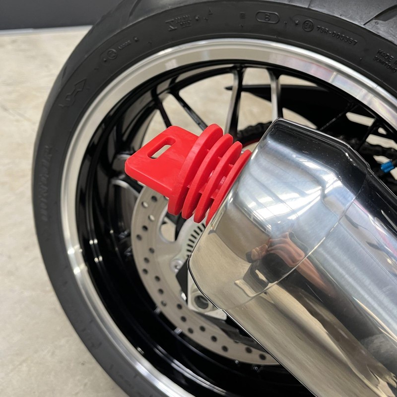 yamashiro YK046/RD/BIG Silencer Plug Silencer Cap Muffler Plug for Motorcycles