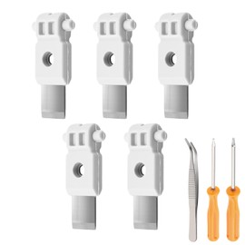 5 cuchillas de corte de filamento de acero para Bambu Lab serie A1/P1/X1 con pinzas, destornilladores hexagonales H1.5 y H2.0, para evitar atascos de 
