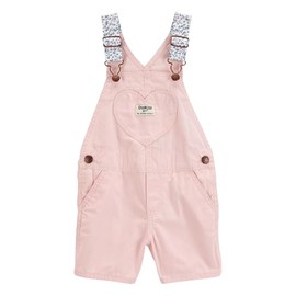 Oshkosh Girl World's Best Overalls, Light Pink Heart, 2T