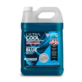 ULTRA 1PLUS Oat NAPS Free Extended Life Antifreeze + Coolant (50/50, Blue, 1 Gallon)