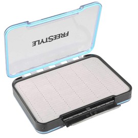 Spro Freestyle Rigged Box 22.8 x 16.8 x 5 cm - Fishing Box for Rubber Fish & Jig Hooks, Bait Box for Rubber Baits & Jig Heads, Artificial Bait Box