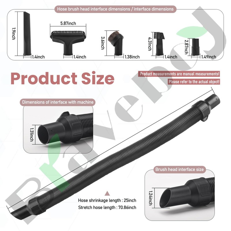 5140128-68 Replacement Hose Assembly And Vac Hose Attachment Kit Compatible