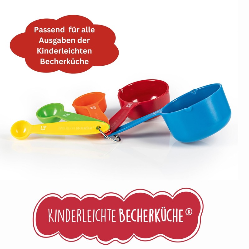 Becherküche Original Measuring Cups Set with 5 Measuring Cups in