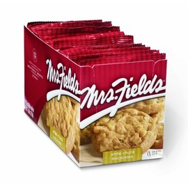Mrs. Fields Cookies, White Chunk Macadamia, 8 -Count Cookies (Pack of 2)