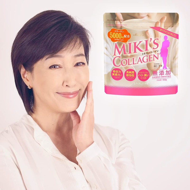 EPORASHE Mikizu Collagen (1 Piece), Polymer and High Concentration Collagen,